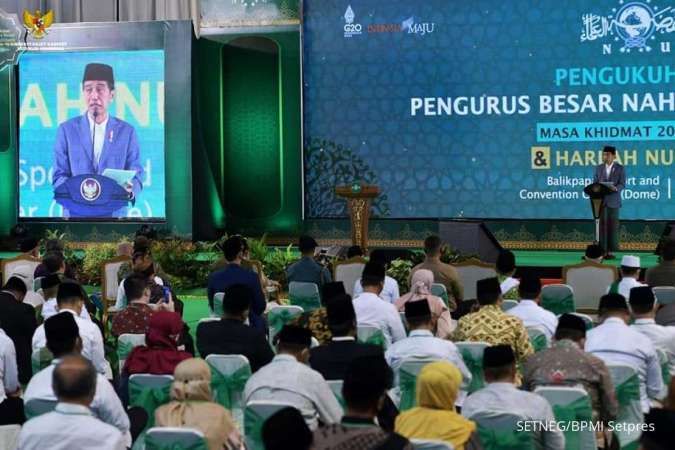 Jokowi Berharap NU Masuk ke Digital, Punya Marketplace dan Platform Edutech