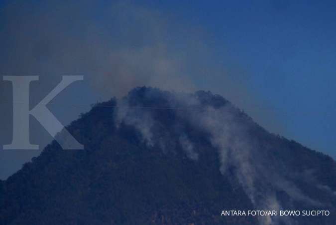 Kebakaran Gunung Panderman meluas