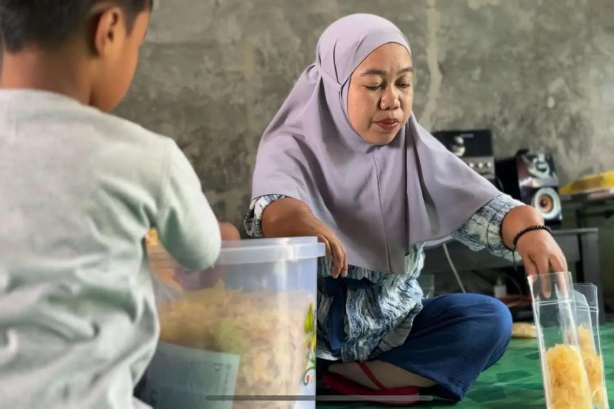 Nasabah Disabilitas Binaan PNM Berikan Inspirasi