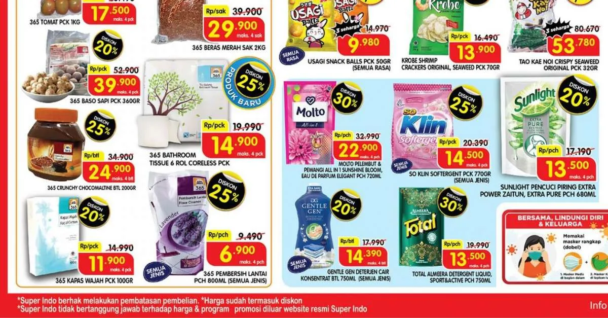 Promo Superindo 24 November 2021, banyak diskon besar untuk buah hingga daging