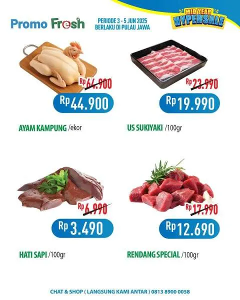 Promo Hypermart Hyper Diskon Weekday Periode 3-5 Juni 2025