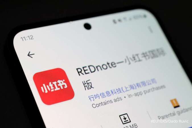 Pengguna Aplikasi Asal China RedNote Melonjak di Tengah Ancaman Larangan TikTok 