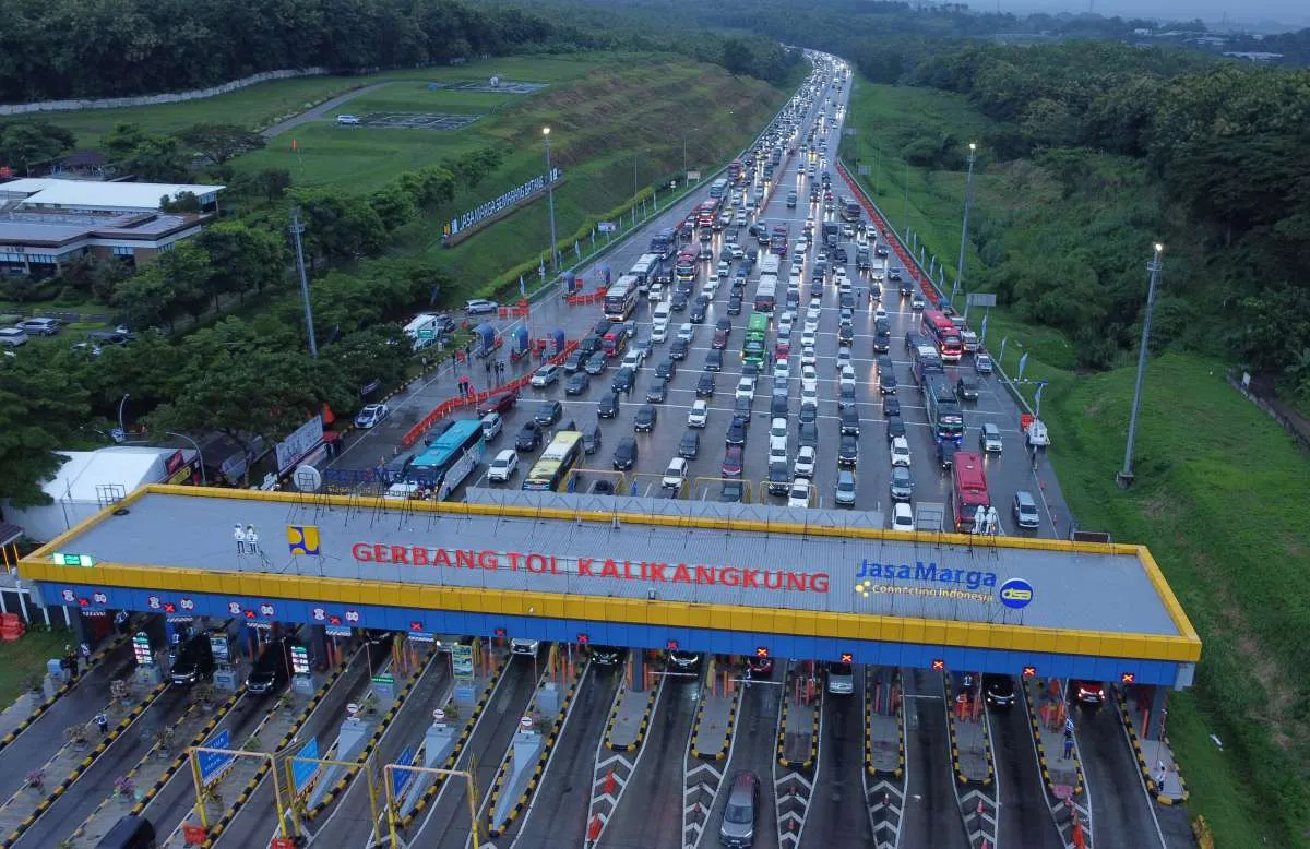 Puncak Arus Mudik, Jasa Marga Catat Lebih dari 1,4 Juta Kendaraan Keluar Jabotabek