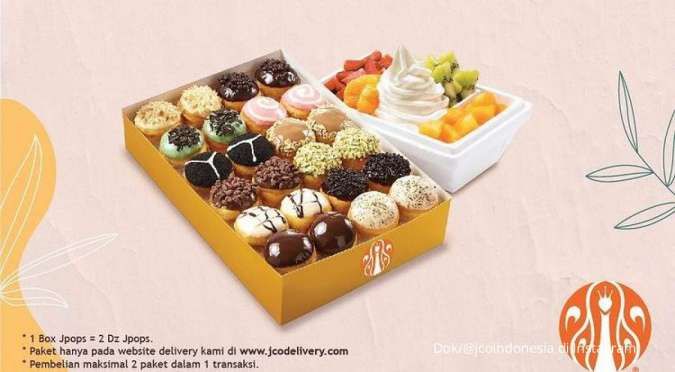 Promo J.CO Mingguan Mulai 25-31 Juli 2022, JPops & JCool dengan Harga Spesial