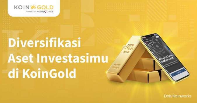Ikuti tren investasi emas, Koinworks hadirkan fitur KoinGold