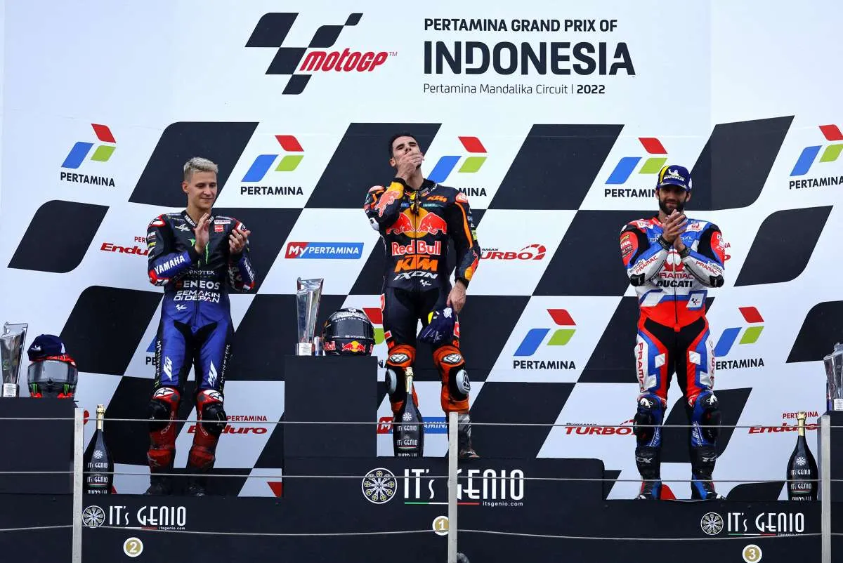 MotoGP Mandalika 2022 Usai, Berikut Hasil Klasemen Sementara