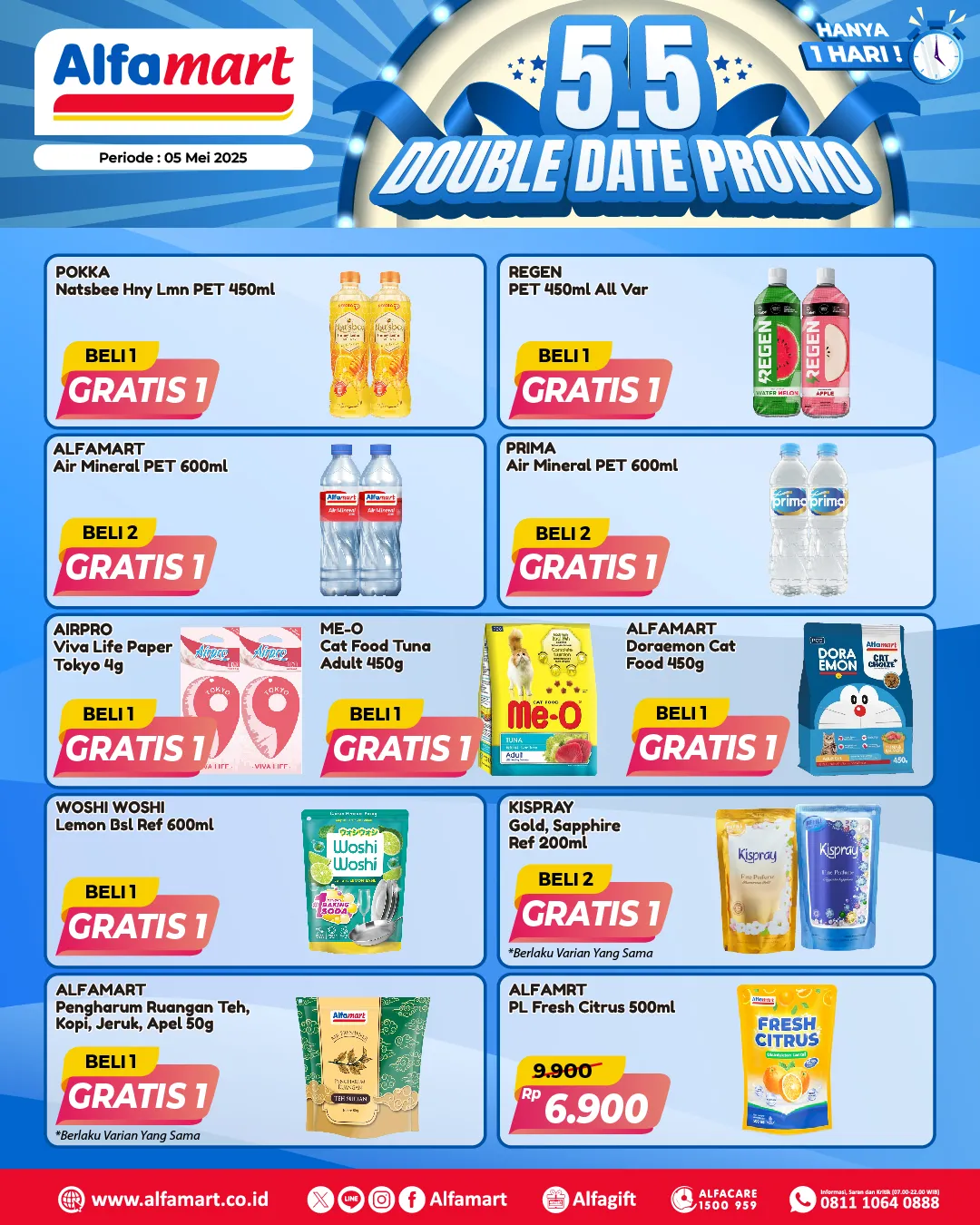 Promo 5.5 Alfamart Periode 5 Mei 2025