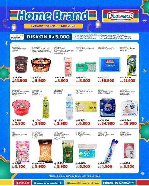 Promo Indomaret Super Hemat Periode 20 Februari-5 Maret 2025