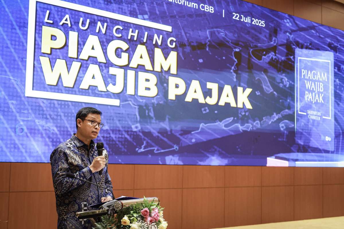 DJP Meluncurkan Piagam Wajib Pajak