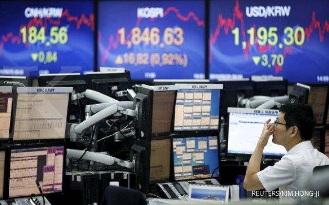 Bursa China berakhir naik tajam 2,9%