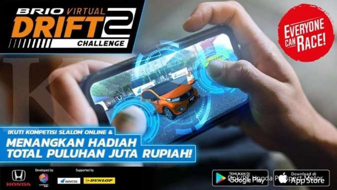 Brio Virtual Drift Challenge 2 Kembali Hadir denganHonda Brio RS Urbanite