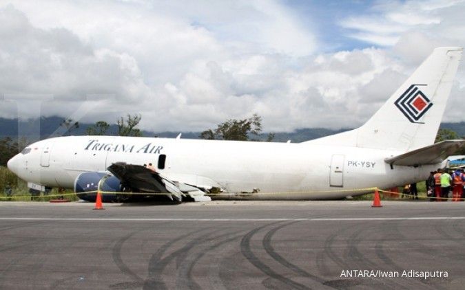 Pesawat tergelincir, Trigana rogoh US$ 6 juta