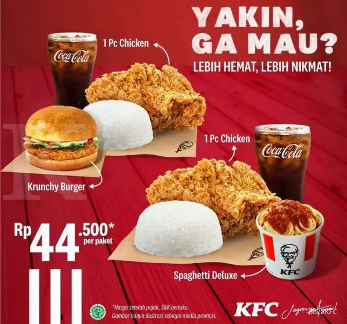 Promo KFC Terbaru 22 Februari - 7 Maret 2022