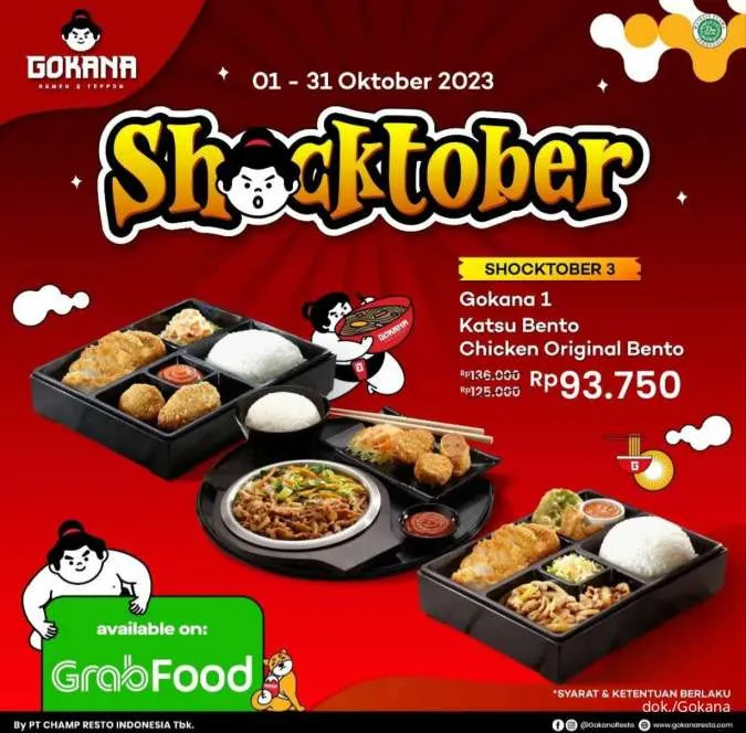 Gokana promo Oktober: Paket Shocktober