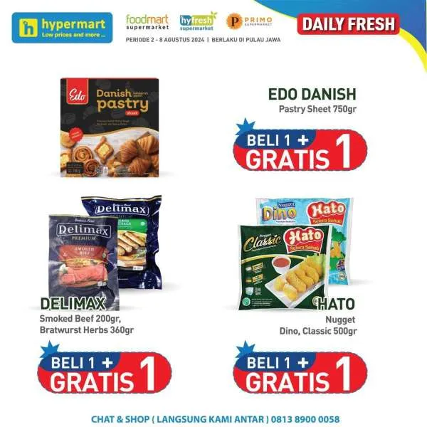 Promo JSM Hypermart Hyper Diskon Weekend Periode 2-4 Agustus 2024