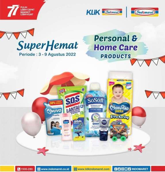 Katalog Promo Indomaret Super Hemat Periode 3-9 Agustus 2022