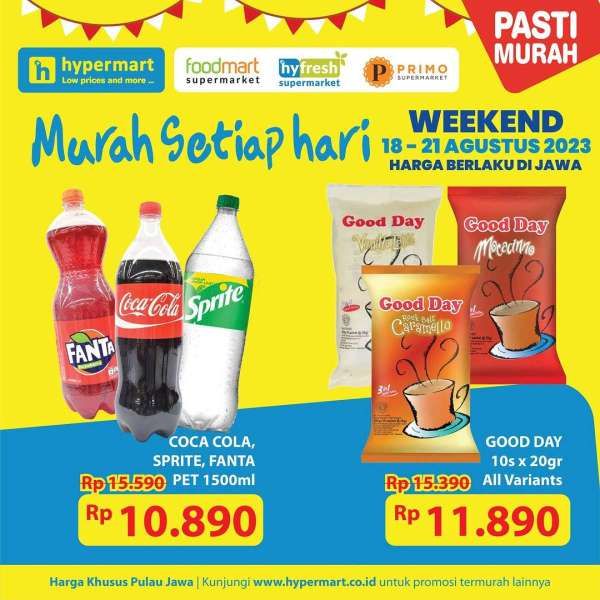 Katalog Promo JSM Hypermart Terbaru 18-21 Agustus 2023