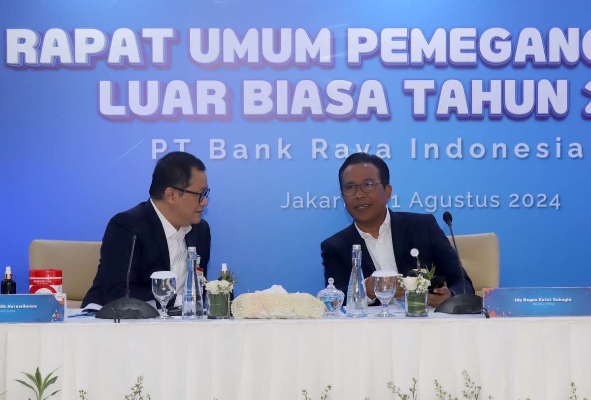 RUPSLB Bank Raya (AGRO) Setujui Rencana Buyback Saham
