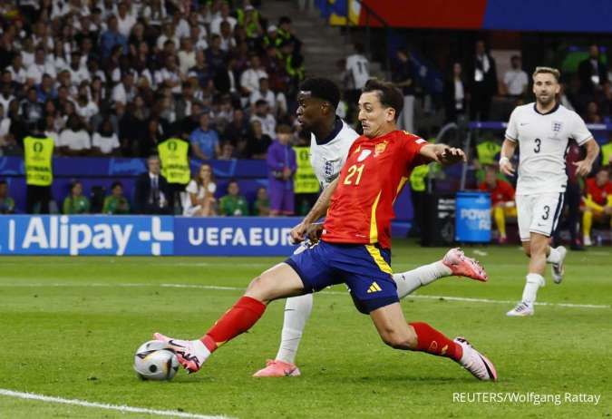 Hasil Pertandingan Final Euro 2024 Spanyol vs Inggris 2-1, Spanyol Juara Eropa