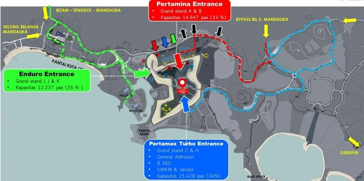 WSBK 2022, ITDC – MGPA Siapkan Traffic Management dan Crowd Control