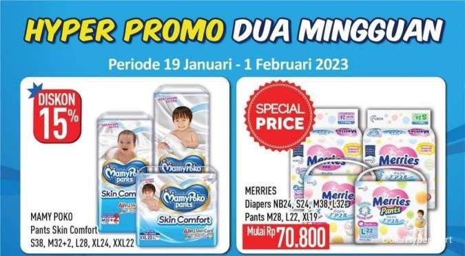 Promo Hypermart hingga 1 Februari 2023, Dapatkan Potongan Harga