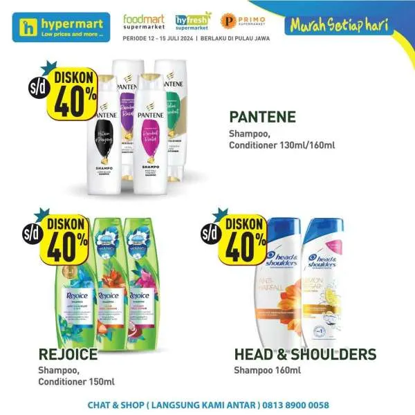 Promo JSM Hypermart Hyper Diskon Weekend Periode 12-15 Juli 2024