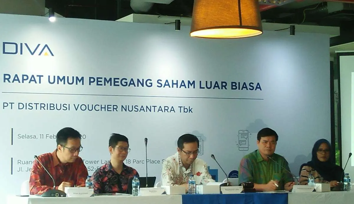 Distribusi Voucher Nusantara Tbk (DIVA) targetkan jaringan mitra bertambah 10.000