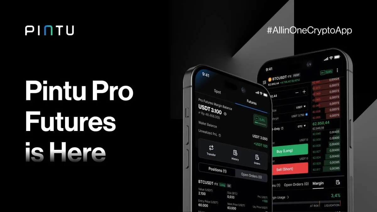 Aplikasi PINTU Luncurkan Pintu Pro Futures, Hadirkan Perdagangan Derivatif Crypto 