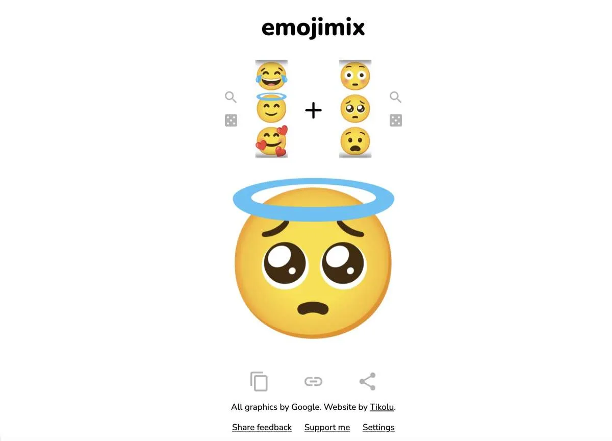 Begini Cara Membuat Emojimix Tanpa Aplikasi, Tinggal Kunjungi Website Tikolu