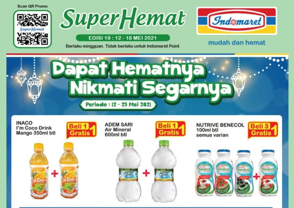 Promo Indomaret Lebaran 11-18 Mei 2021, diskonan hari raya!