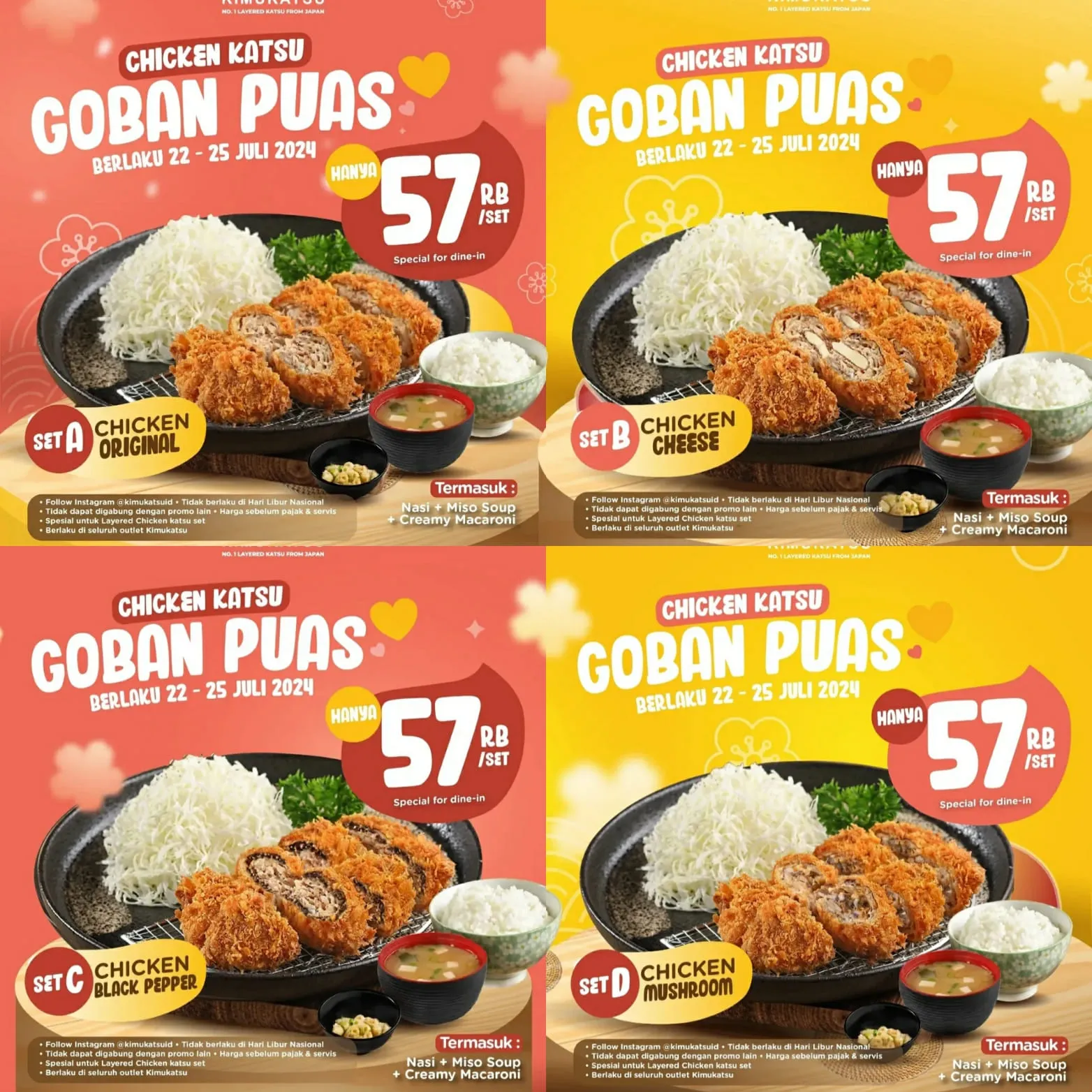 Kimukatsu paket Goban Puas katsu