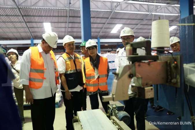 Menteri Rini: Revitalisasi Lahan Dukung Swasembada Garam Nasional