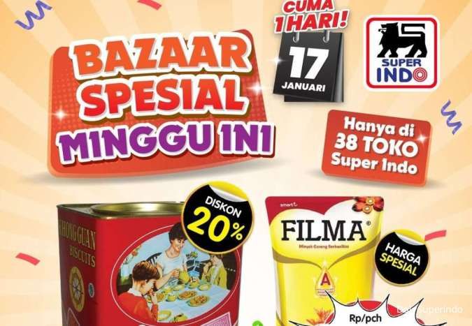 Promo JSM Superindo Hari Ini 17 Januari 2026, Ada Minyak Goreng Lebih Murah