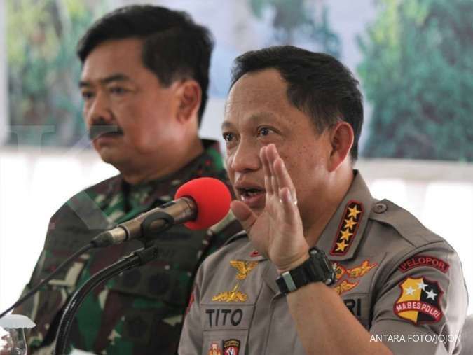Kapolri sebut tangkap pesan perdamaian dari Jokowi dan Prabowo usai pilpres