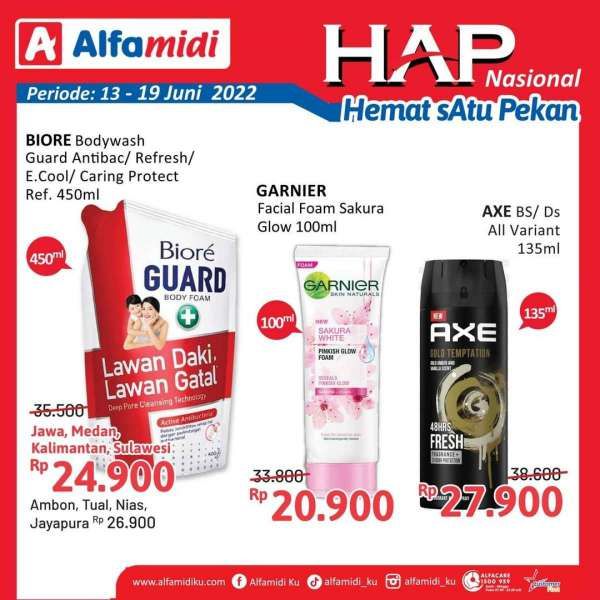 Katalog Promo Alfamidi Hemat Satu Pekan Periode 13-19 Juni 2022