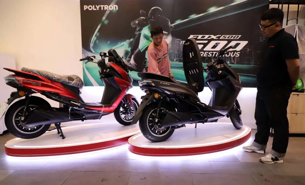 Penjualan Motor Listrik Polytron Masih Tertekan, Optimistis Pulih pada 2026