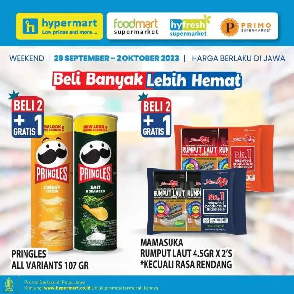 Promo Hypermart Beli Banyak Lebih Hemat Periode 29 September-2 Oktober 2023