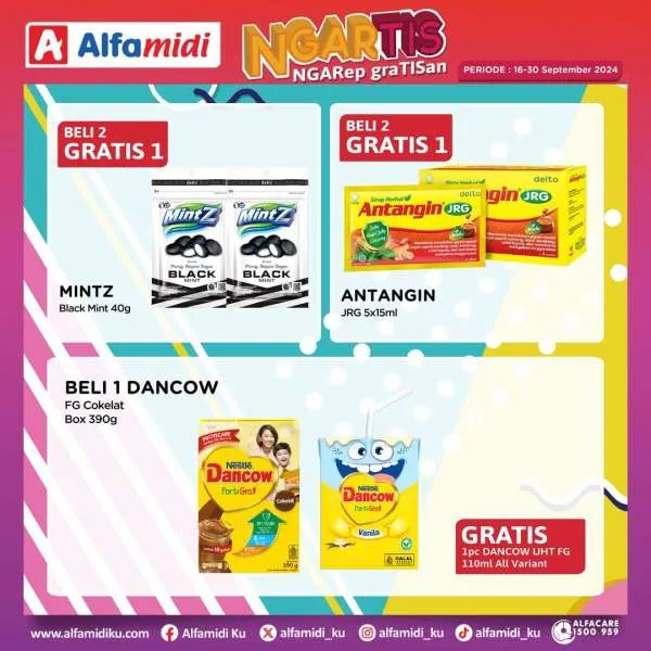 Promo Alfamidi Ngartis (Ngarep Gratisan) Periode 16-30 September 2024