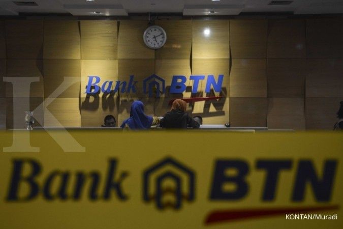 Kredit Bank BTN bulan Januari masih belum ngebut