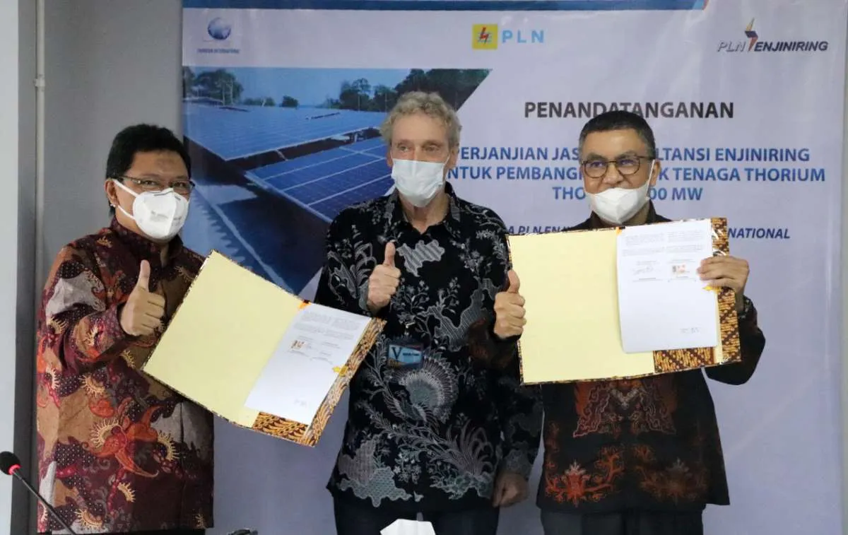 PLNE mulai feasibility study Pembangkit Listrik Tenaga Thorium (PLTT) 