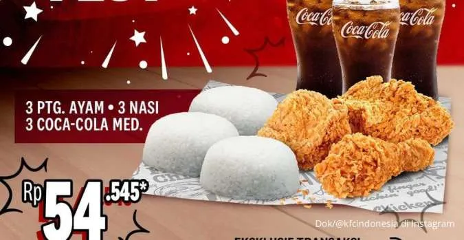 Promo KFC di Bulan Juli 2023, Makan Hemat Bertiga dengan Harga Spesial