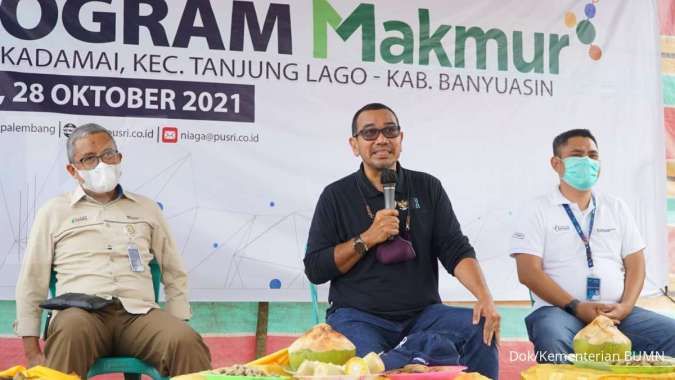 Kementerian BUMN minta pemda dukung Program Makmur Pupuk Indonesia di Sumsel