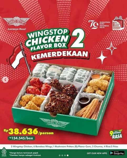 Promo Wingstop Spesial Kemerdekaan Agustus 2024