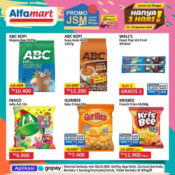 Promo JSM Alfamart 23-25 Agustus 2024