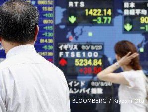 Bursa Asia naik, indeks Nikkei tergerus tipis seiring penguatan yen