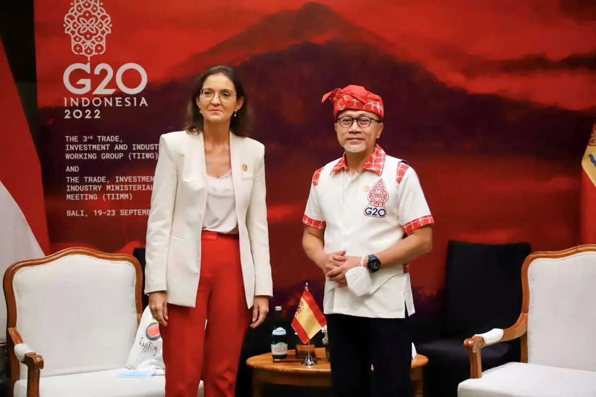 Mendag Bertemu Menteri Industri, Perdagangan & Pariwisata Spanyol Bahas Kerjasama