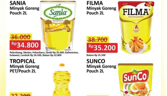 Promo Minyak Goreng Alfamart-Indomaret Berakhir Besok, Ada Promo di Superindo Weekday