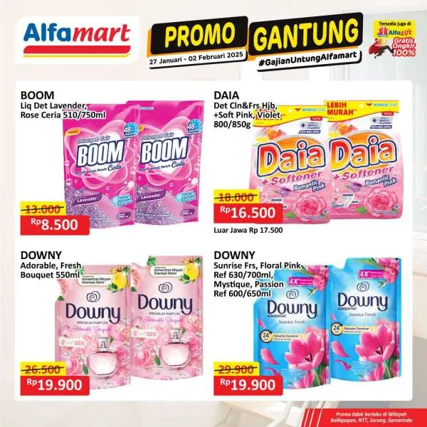 Promo Alfamart Gantung Periode 27 Januari-2 Februari 2025