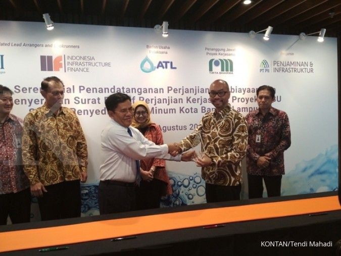 IIF dan BNI biayai proyek SPAM Bandar Lampung