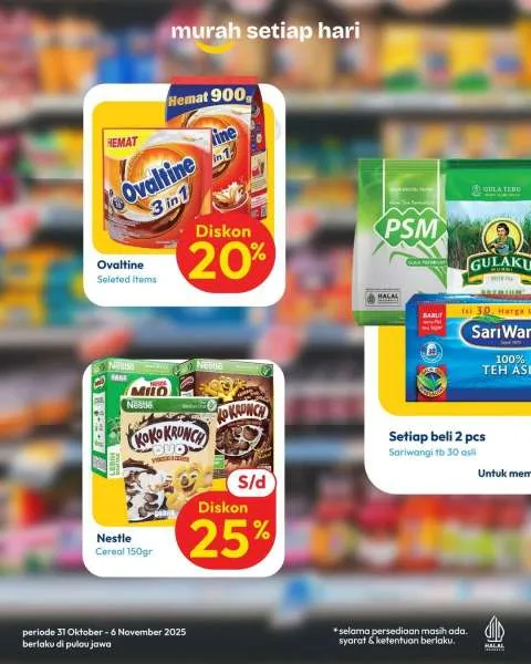 Promo JSM Hypermart Hyper Diskon Weekend Periode 31 Oktober-3 November 2025